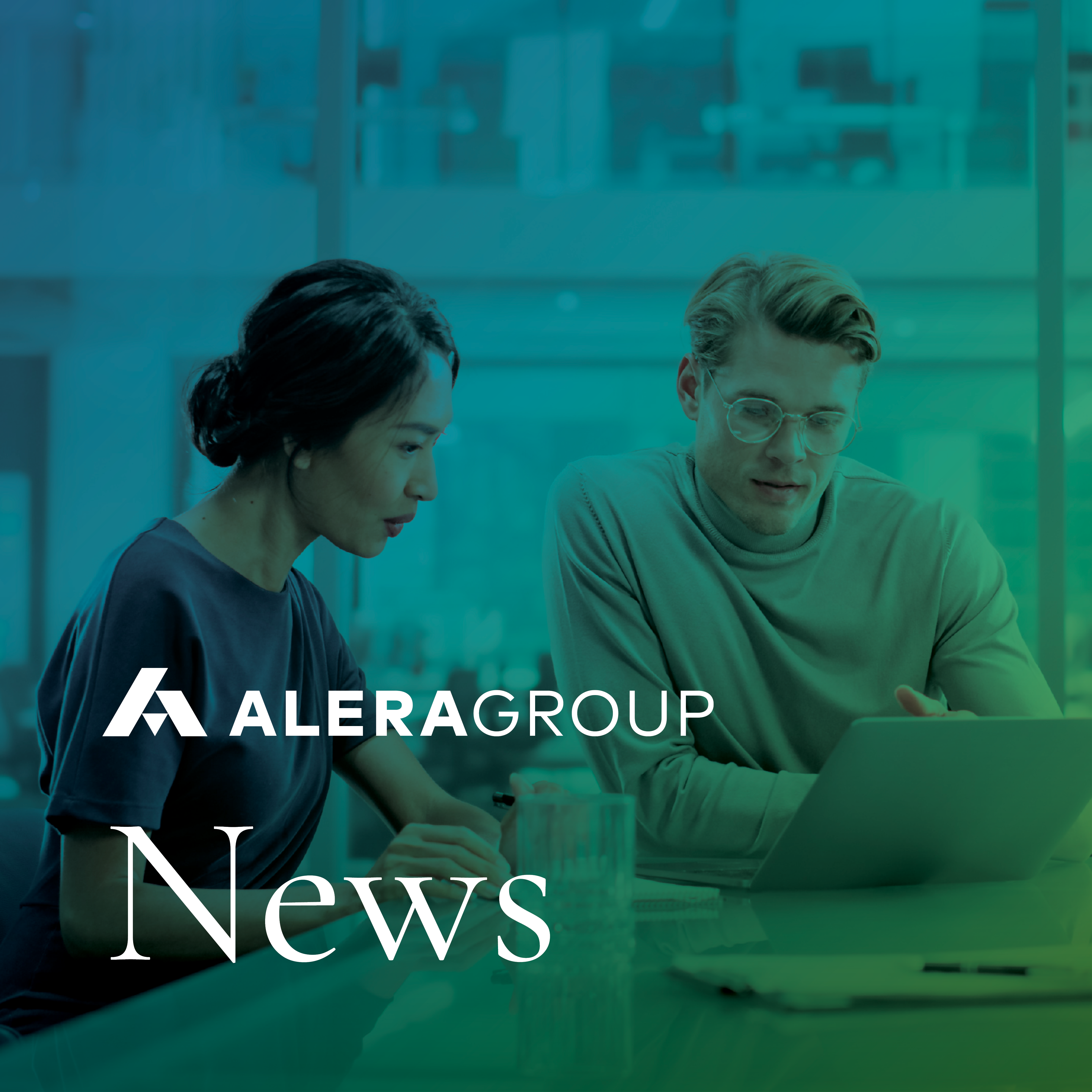 Image of people discussing an acquisition.